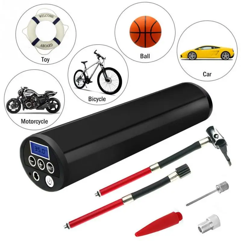 

Urltra-Light Digital Tire Pump Portable 120psi Air Compressor Mini Air Inflator For Bicycles, Motorcycles SUV, Ball, Toy