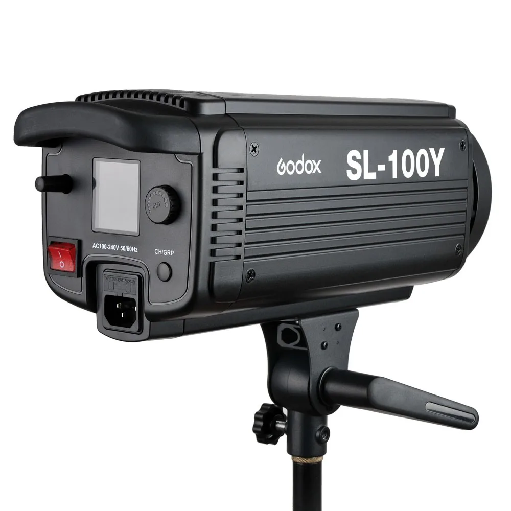 Godox SL100Y 3300 К светодиодное студийное освещение непрерывсветодио дный светодиодный видео свет лампы Bowens крепление с DSLR камера свет