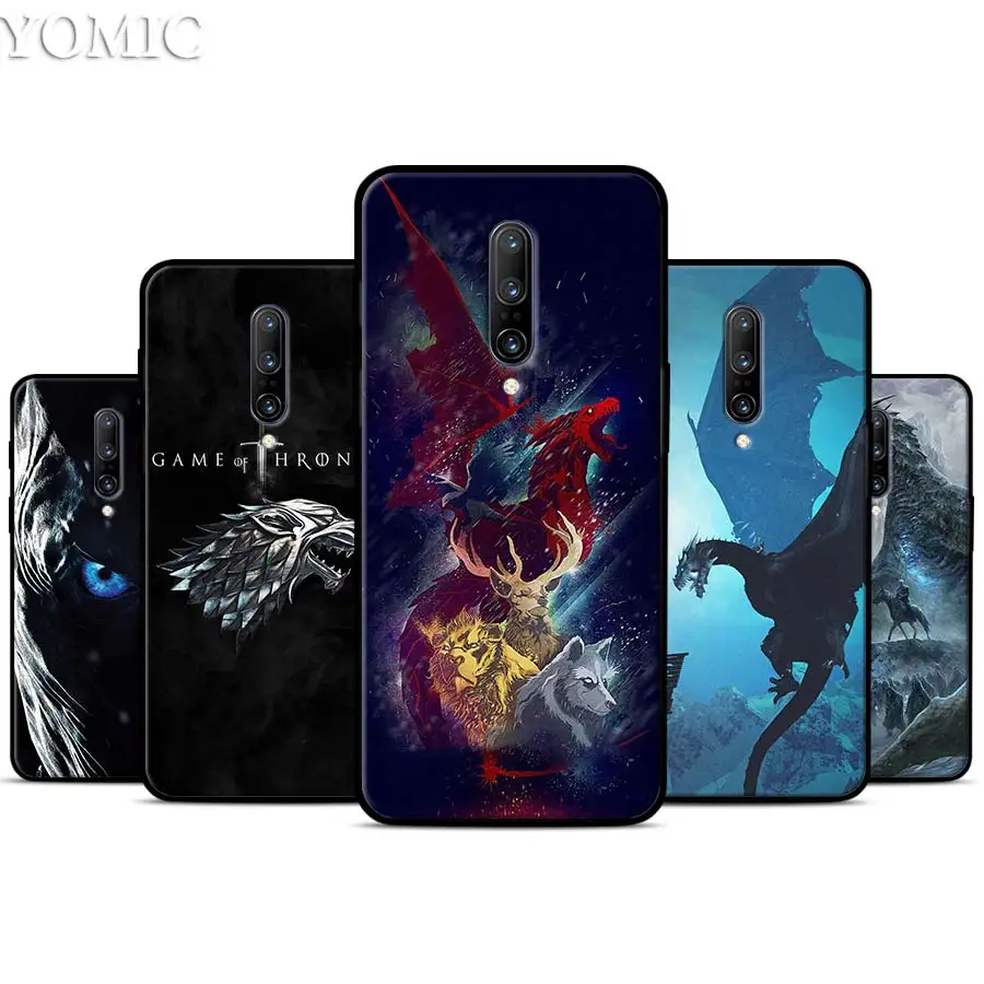 Game of Throne Silicone Case for font b Oneplus b font font b 7 b font