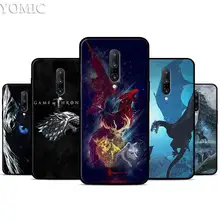 Game of Throne Silicone Case for Oneplus 7 7Pro 5T 6 6T Black Soft Case for Oneplus 7 7 Pro TPU Phone Cover