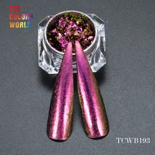 TCWB193 хлопья Хамелеон магический эффект хлопья большой размер Хамелеон для пилка для ногтей и другие DIY украшения