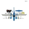 GD006 DA62 RC Airplane 2.4G 2CH Remote Control Diamond Aircraft 550mm Wingspan Foam Hand Throwing Glider Drone DIY Kit for Kids 6