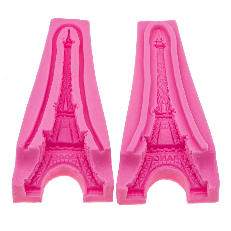 

Angel Wings Food grade fondant cake silicone mold Tower for Reverse forming polymer chocolate pastry soap decoration tools F0588