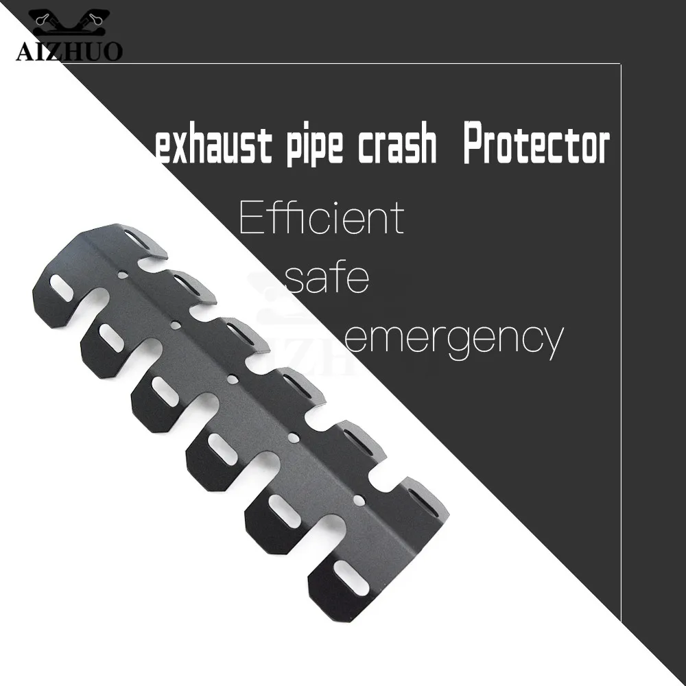 Universal Motorcycle Dirt Bike Exhaust Pipe Crash Protector Heat Shield Cover For Honda CBF600/SA CBF1000/A CB1100/GIO NC750 S/X