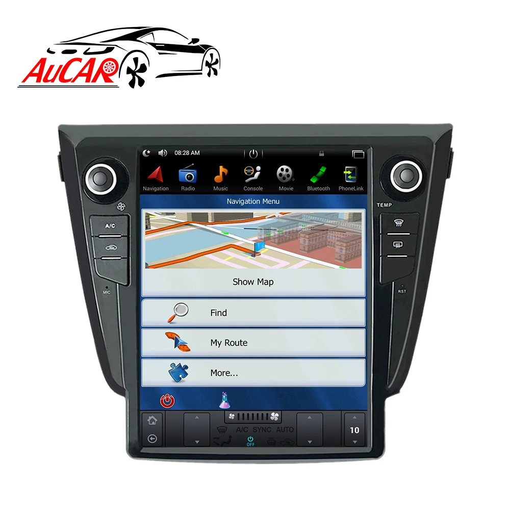 Cheap Tesla style Android 7.1 Car Radio GPS Navigation for NISSAN X-TRAIL 2014 2015 2016 2017 2018 Stereo Multimedia Headunit 5