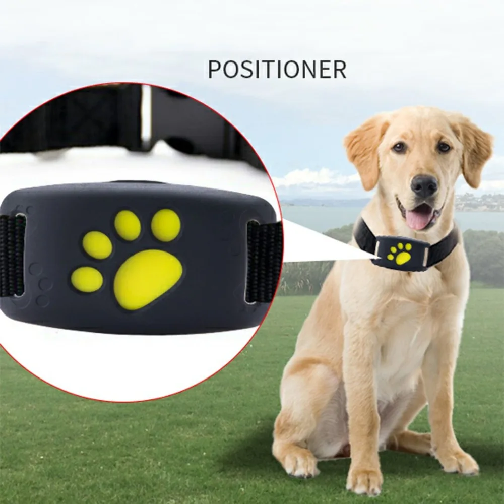 

Dog GPS Tracker Waterproof Smart Anti-fall Pet Locator Mini Dog Cat Positioner Reminder Wireless Intelligent Tracking Device