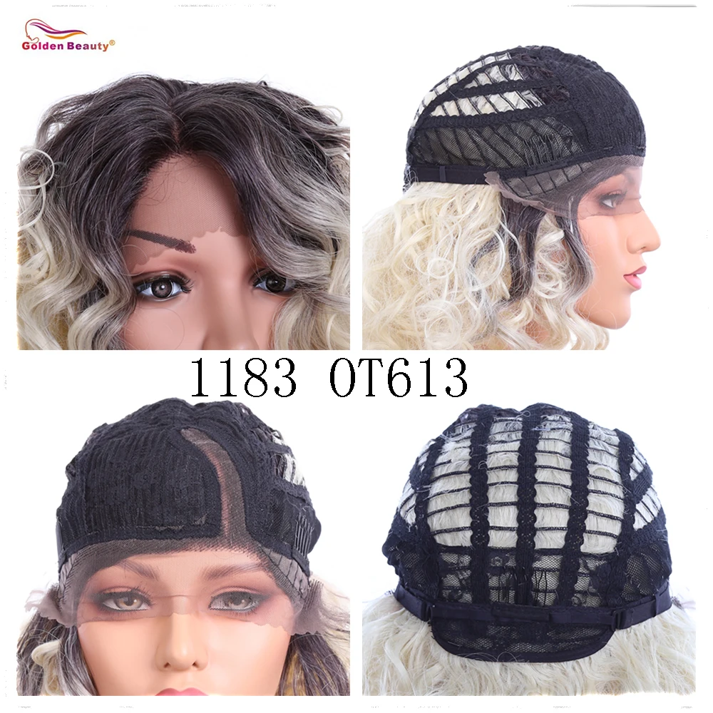 blonde lace front wig