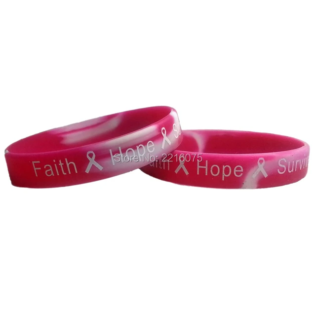 300pcs Pink Camo T Cancer Awareness Silicone Wristband Rubber 300pcs Pink Camo T Cancer Awareness Silicone Wristband Rubber Bracelets Free Shipping By Dhl Express