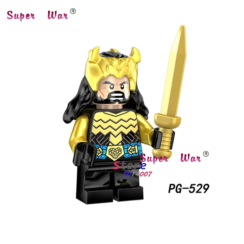 

1PCS model building blocks action figures starwars superheroes Thorin The Lord of the Ring Collection diy toys for children gift