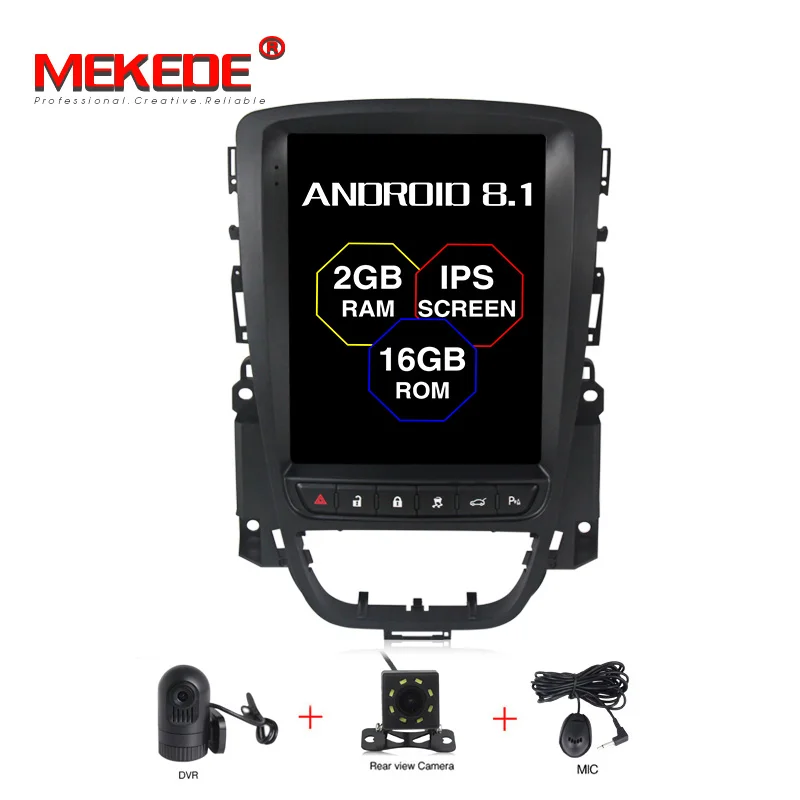 

Tesla style Android 8.1 Car no DVD player GPS navigation Stereo For OPEL Vauxhall Holden Astra J 2010-2013 multimedia auto unit