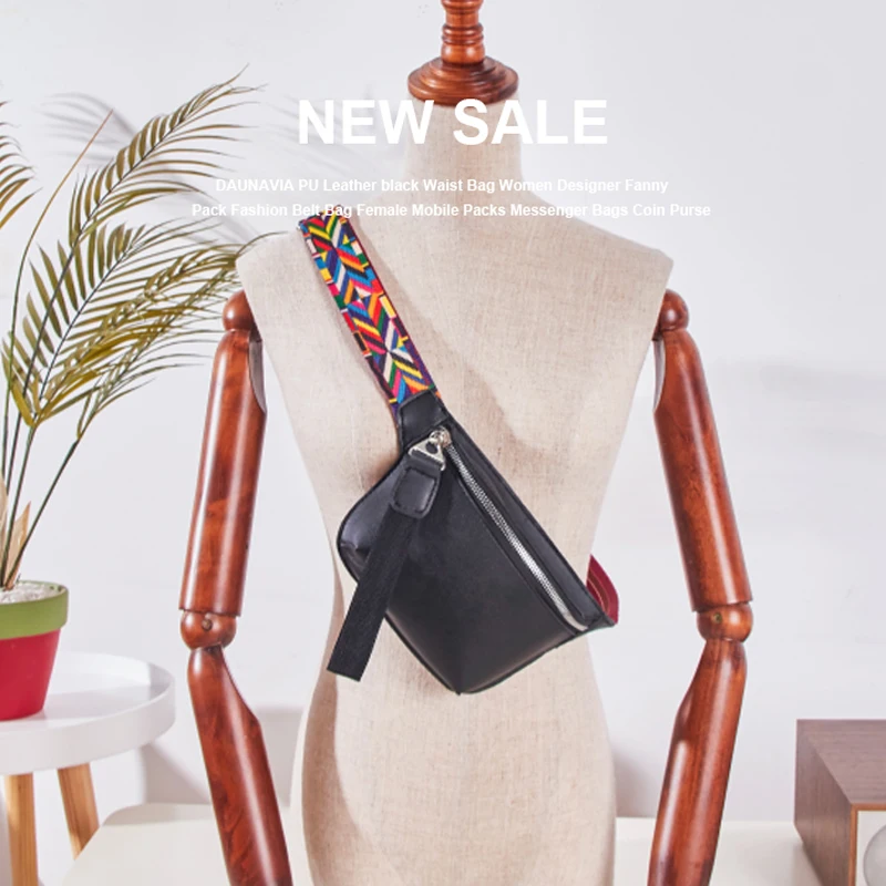 designer leather belt bag
