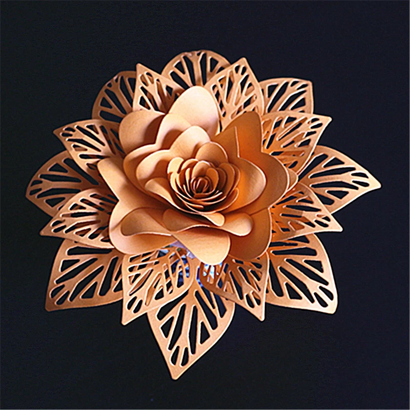 

AZSG Flowers and leaves style Cutting Die for DIY Scrapbooking dies Decoretive Embossing Stencial DIY Decoative Cards die cutter