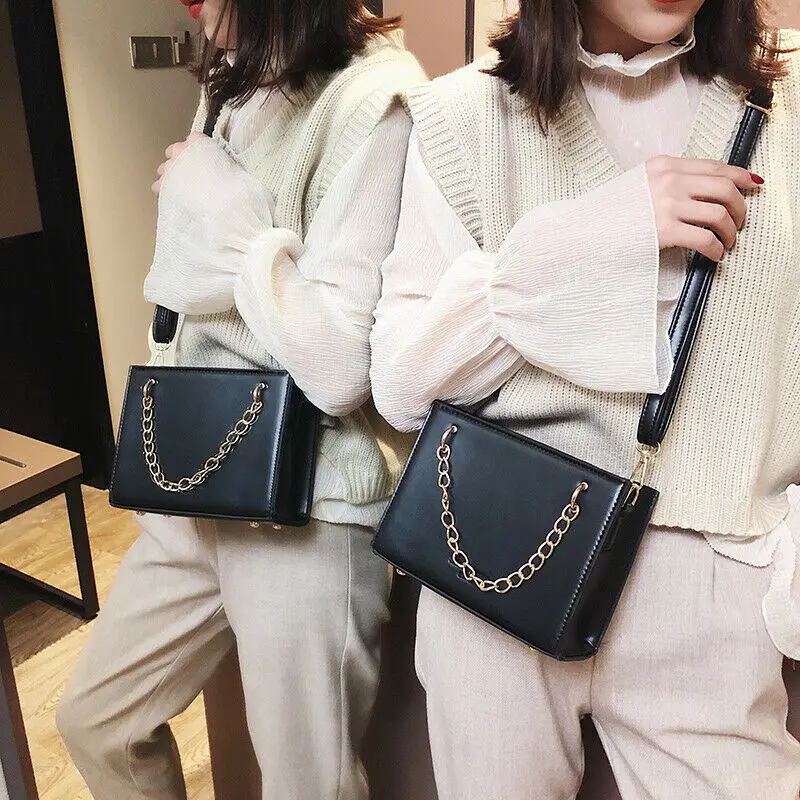 

Vintage Flap Bags Faux Leather Women Shoulder Bag Fashion Crossbody Bags High Quality Women Messenger Bag