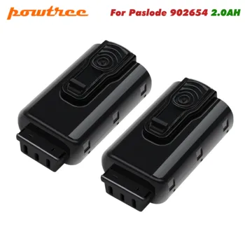 

Powtree 2Pack 7.4V 2000mAh 2.0AH Li-Ion Rechargeable Battery For Paslode 902654 902400 918000 B20543 B20543A CF325Li L10