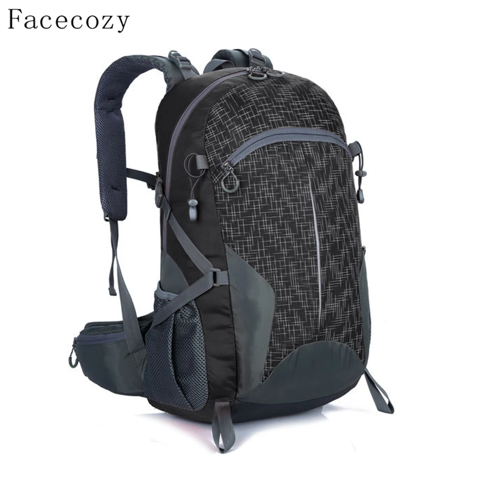 

Facecozy Outdoor Sport Hiking Backpack Waterproof Camping Trekking Ultralight Bags 40L Breathable Fishing Rucksack Men Women