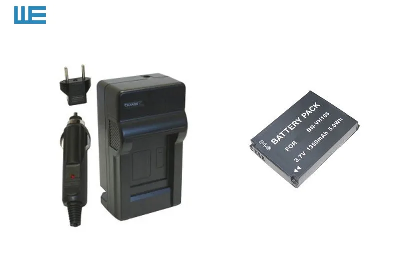 

BN-VH105 VH105 BNVH105 Battery and Charger for JVC GC-XA1 and GC-XA2 ADIXXION Action Camcorders / Cameras