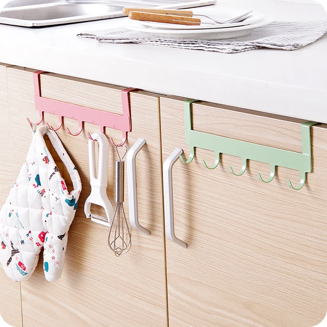 Best Price Kitchen Cabinet Door Back Storage Rack Kitchen Holder Storage Hook