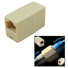 Elisona 10 шт. Ethernet RJ45 RJ-45 RJ 45 кабель женский и женский тип разъем Lan Соединительный адаптер столярные Сетевые Аксессуары