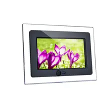 Акриловая HD lcd Цифровая фоторамка Встроенный датчик движения для бизнеса для свадьбы для рекламы для обучения Горячая на линии