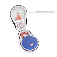 Черный Жесткий чехол для путешествий сумка для хранения Jbl Clip 2/Jbl Clip 3 Беспроводная Bluetooth Портативная колонка Подходит для Usb кабеля