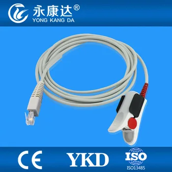 

Free shipping for palco adult clip spo2 sensor,reusable palco probe sensor 6C Crystal tip