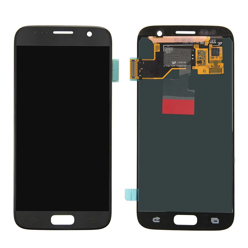 5 1 ''SUPER AMOLED дисплей для SAMSUNG Galaxy S7 LCD G930 G930F сенсорный экран дигитайзер Запасные