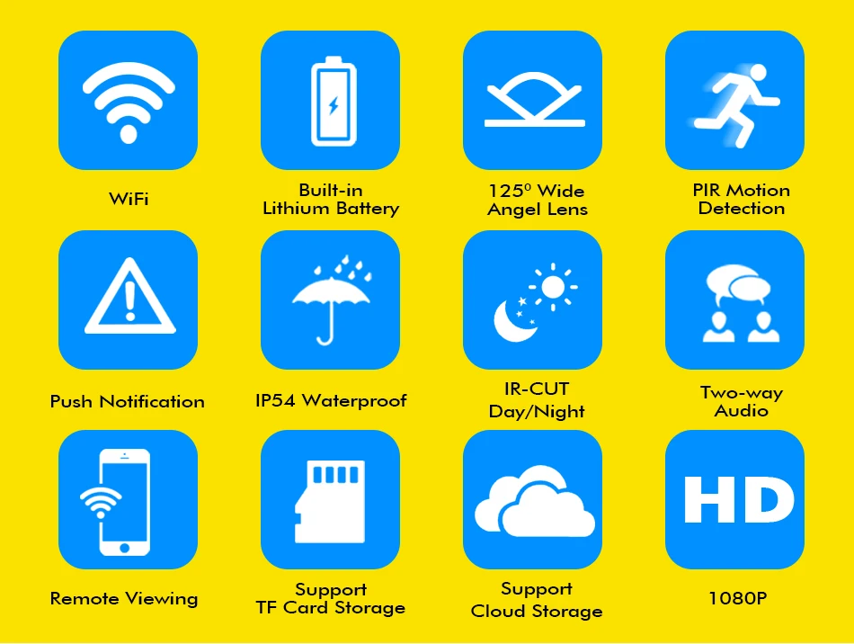 Hiseeu wifi ip-камера для видеонаблюдения, перезаряжаемая батарея 1080 P, Full HD, для улицы, для помещений, для безопасности, WiFi, ip-камера, широкий обзор