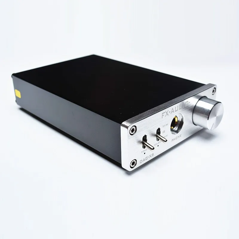 FX-Audio DAC X6 Professional Headphone Amplifier USB Coaxial Optical DAC HiFi Audio Decoder Digital Amplifier 16Bit/192KHz