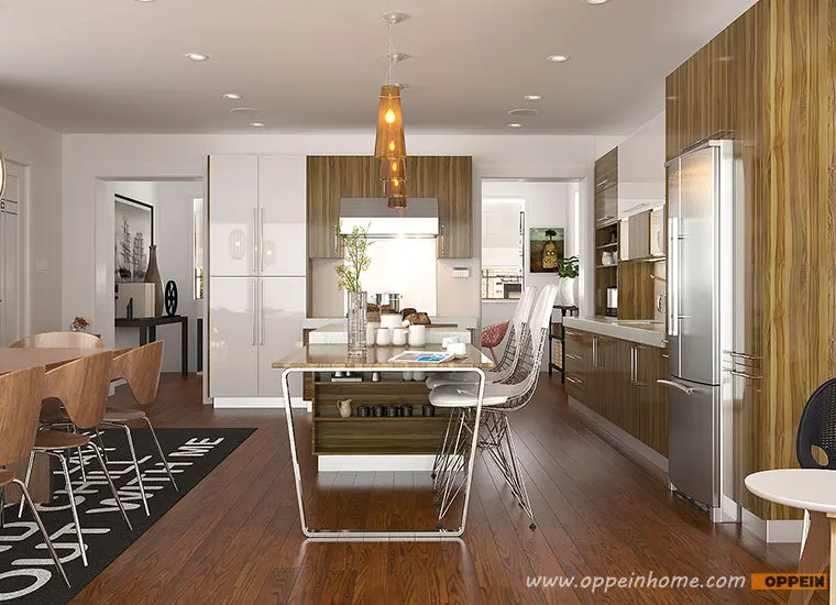 contemporary modern cozy wooden kitchen pantry cupboards