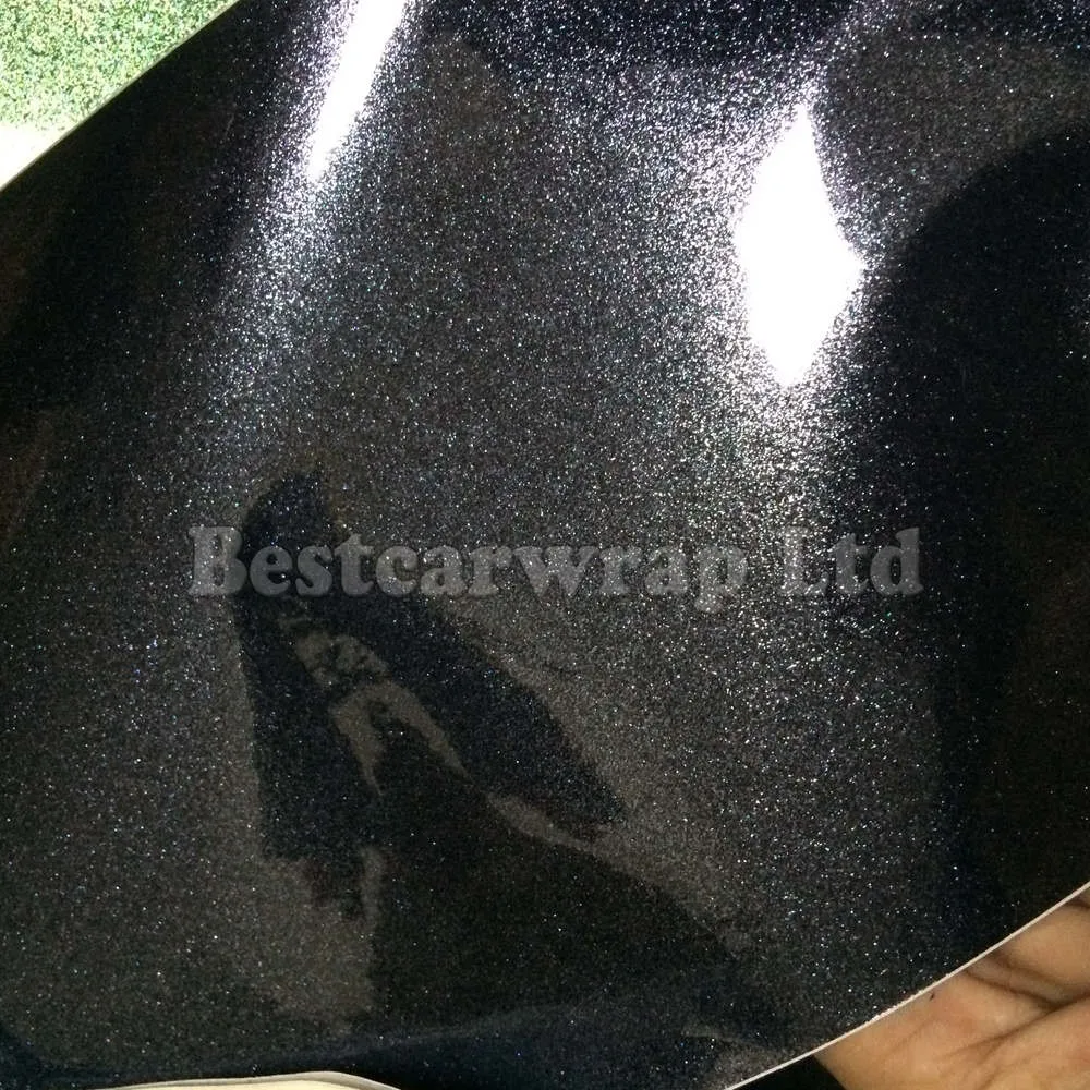 photo Metallic Gloss Black Car Paint protwraps premium black glossy metallic car wrap vinyl with air bubble free pearl black metallic film size 1 52 20m 5ftx66ft
