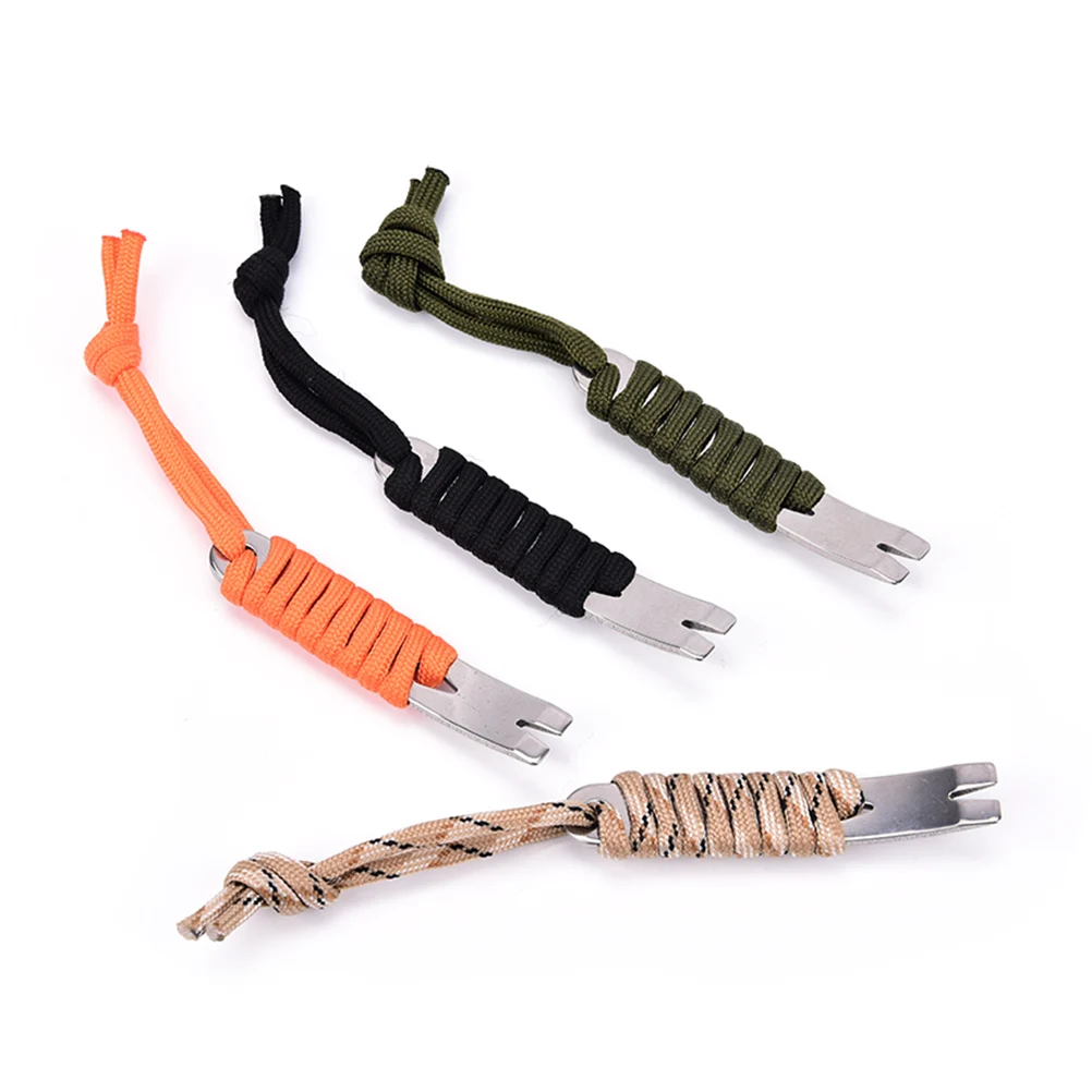 

1PC Mini Crank Crowbar Pocket Pry Bar Keychain EDC Survival Scraper Opener Outdoor Tools