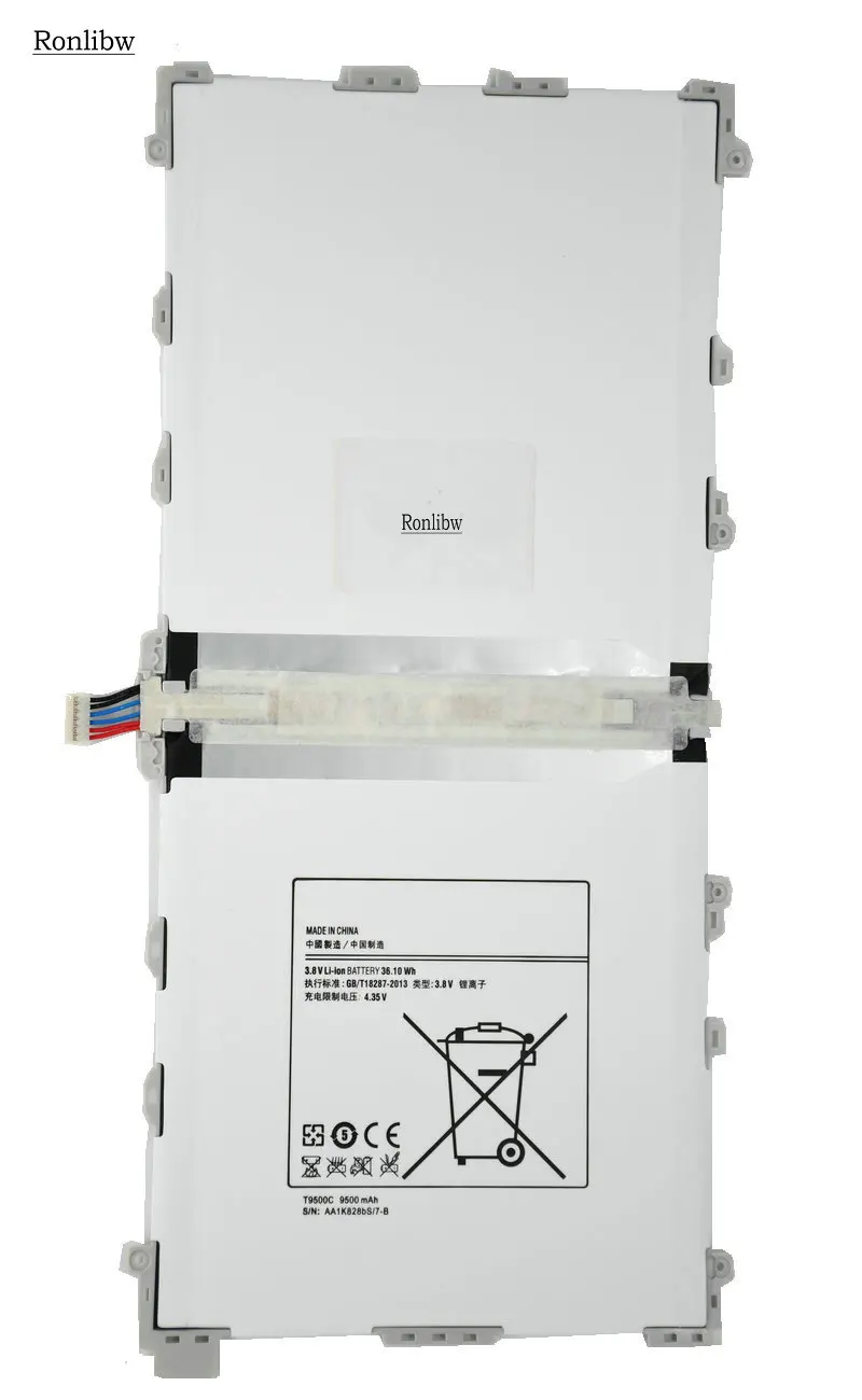 Сменный аккумулятор Ronlibw T9500C 9500 мАч для Samsung Galaxy Note Pro 12 2 SM P900 P901 P905 T9500E T9500U T9500K |