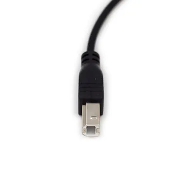 Micro usb мужчина к USB 2,0 B Мужской кабель для передачи данных OTG шнур телефон Принтер Сканер Поддержка Смартфон планшет 1 м