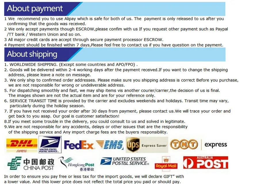 Led light buy instruction 1