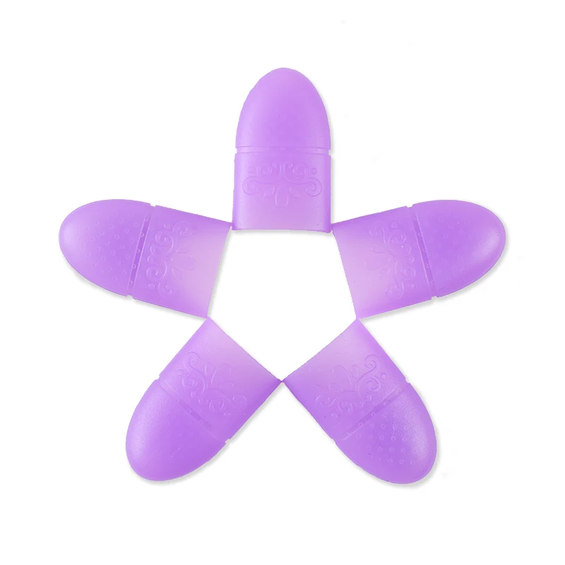 

Unloading Clips Finger Sets Remover Wrap Cover Tool Beauty Silicone Nail Art Make Up Beauty Finger Sleeve Manicure Tools