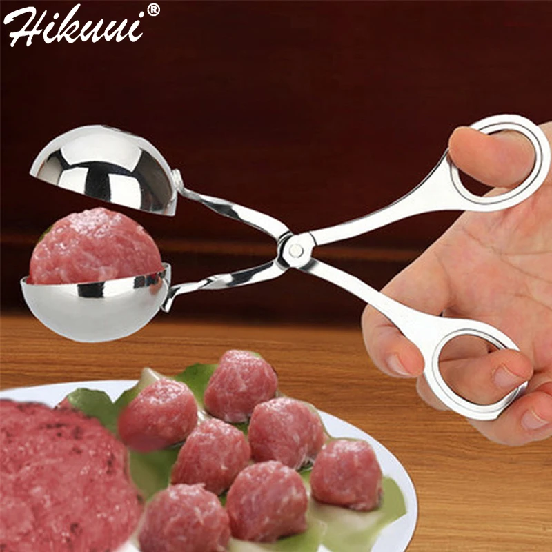 

1Pc Stainless Steel Meatball Maker Meat Clip DIY Cooking Meat Tool Beef Chicken Fish Meat Ball Maker Kitchen Gadget