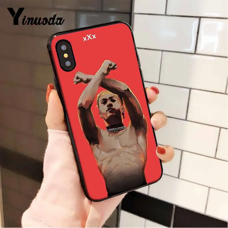 Yinuoda xxxtentacion популярный мальчик крутой узор чехол для телефона для iPhone 8 7 6 6S 6Plus 5 5S SE XR X XS MAX 11 11pro 11promax