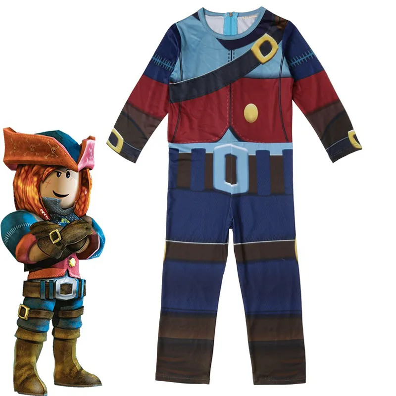 

Boys Girls Halloween Cosplay Roblox Costume Clothes Children Party Dress Up Streetwear Clothing Set Costumes For Kids