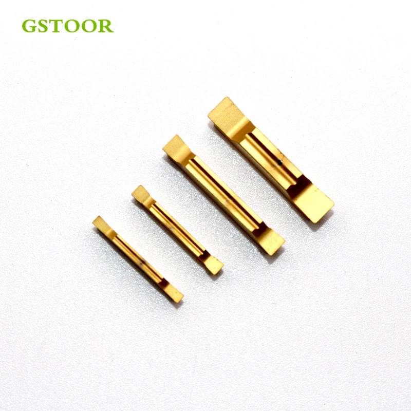 

10PCS Cermet Cutting inserts MGGN150 MGGN200 MGGN300 MGGN400 Grooving Blade Parting off CNC Lathe Slot Cutter Tool for Metal