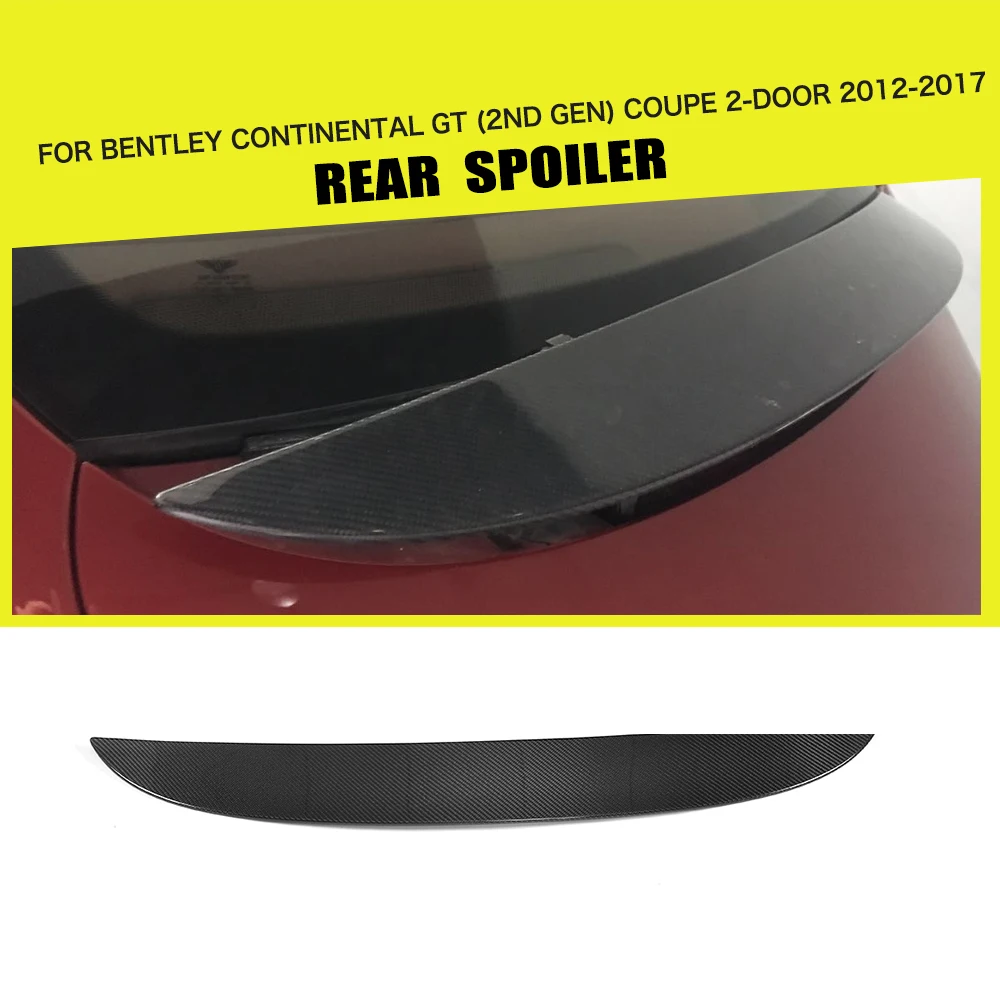 Carbon Fiber / FRP Rear Spoiler Window Wing for Bentley Continental GT 2nd Gen Coupe 2 Door 2012 - 2017 | Автомобили и мотоциклы