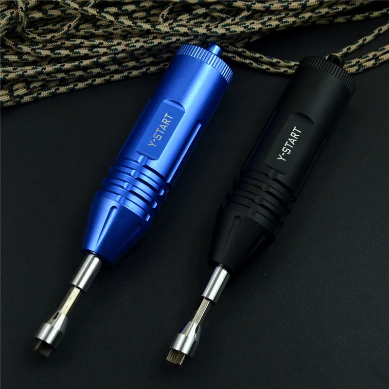 

Y-START multi-tool with 11 pcs Torix screwdrivers aluminum handle for T6 T8 T10 T15 H1.5 H2 H3 Cross Y-START knives , EDC tool