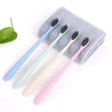 4 шт. Полезные Прочный мода Личная здоровья и окружающей среде Зубная щётка Bamboo Уход за полостью рта Зубы Эко Мягкий Средний кисти