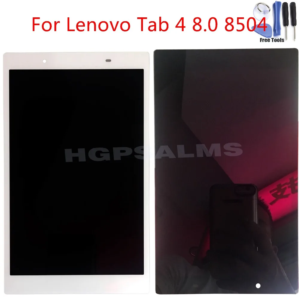 

For Lenovo Tab 4 8.0 8504 TB-8504X TB-8504F Tab4-8504 Tablet PC Touch Screen Digitizer LCD Display Panel Assembly Replaceme+Tool