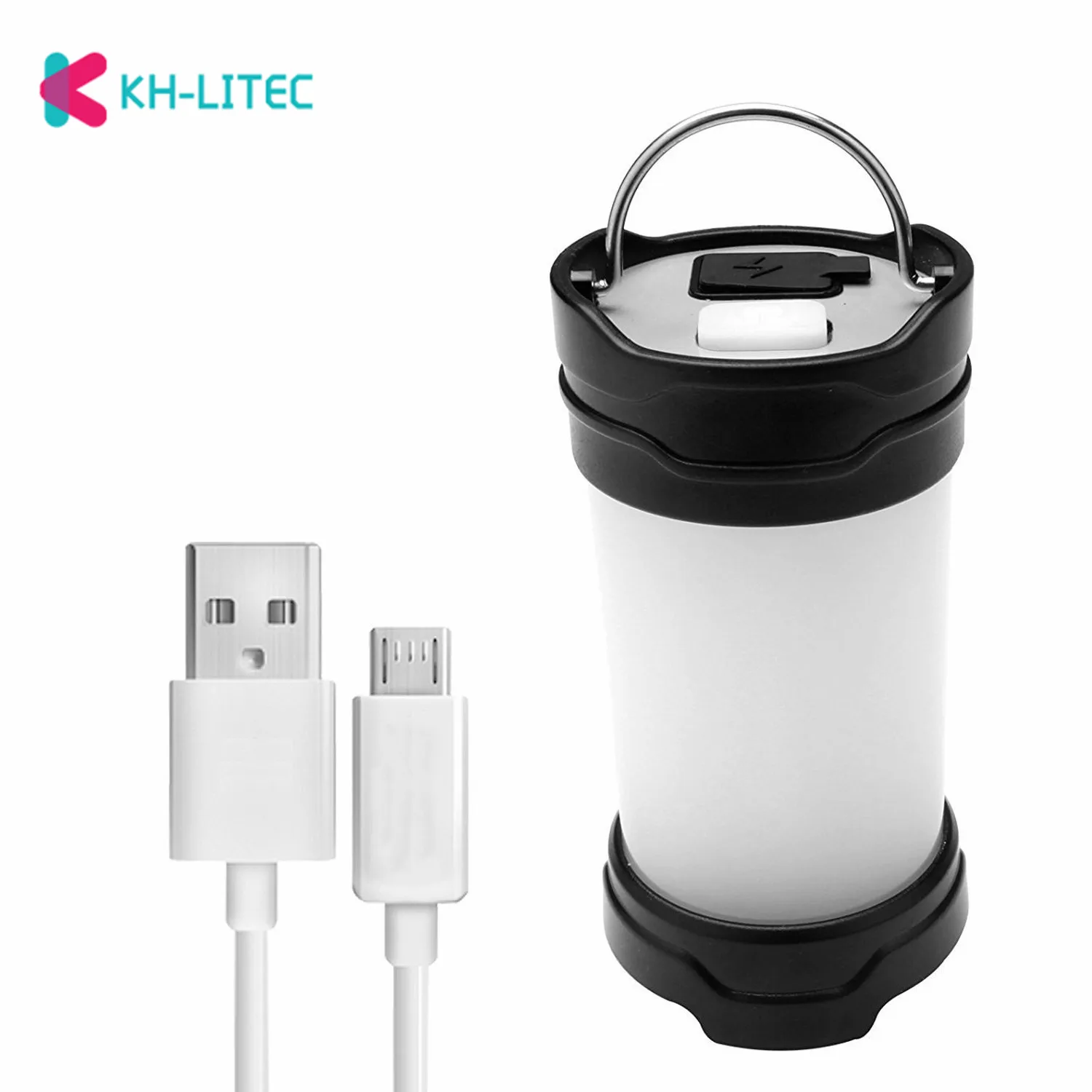 

7 Modes Portable Lanterns USB Rechargeable/Battery Flash LED Tent Lanterns White/Red Light Portable Light Outdoor Camping Lamp