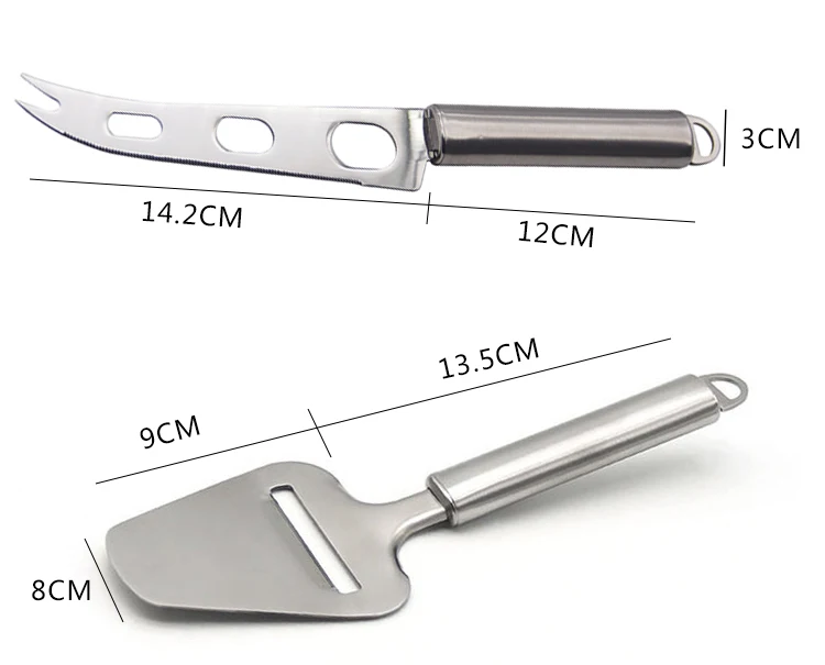 2 шт./компл. нож для сыра Нержавеющая сталь Сырная лопатка столовые приборы для сыра сырорезка Кухня инструмент практичный и удобный