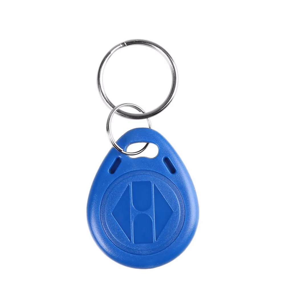 

10PCS RFID Proximity ID Door Entry Access Control Key Token Ring Tag Fob Keyfobs 125KHz/13.56MHz