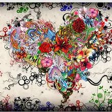 На заказ diy алмазная живопись Пейзаж Цветы любовь diy алмазная живопись пейзаж деревенская Фея алмазная живопись Фламинго квадрат