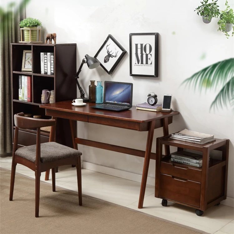 80 100cm Solid Wood Desk Notebook Home Or Office Computer Desk