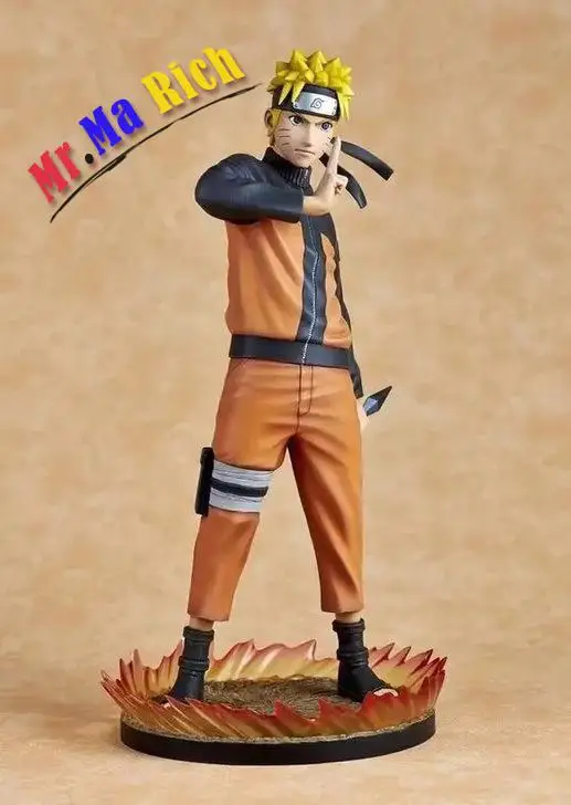 25 см Наруто шиппууден Uzumaki 1/6 Scala Affrontare Il Cambiamento фигурку ПВХ Da Collezione модель игрушки