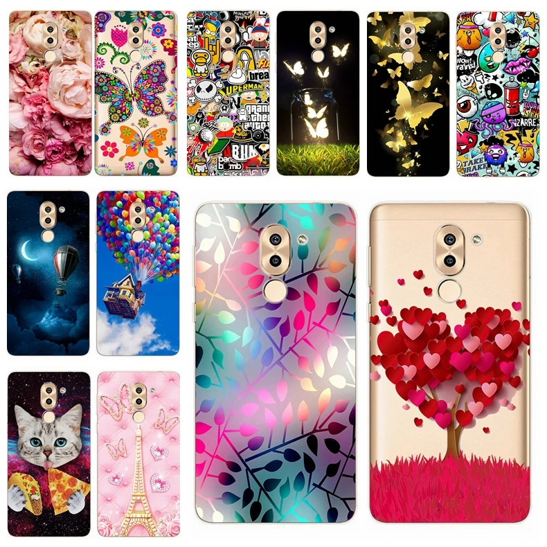 

For Huawei Honor 6x Case Soft TPU Cover for Huawei Honor 6 X GR5 2017 Mate 9 Lite Phone Cases For Huawei Enjoy 6 S Honor6X Capa